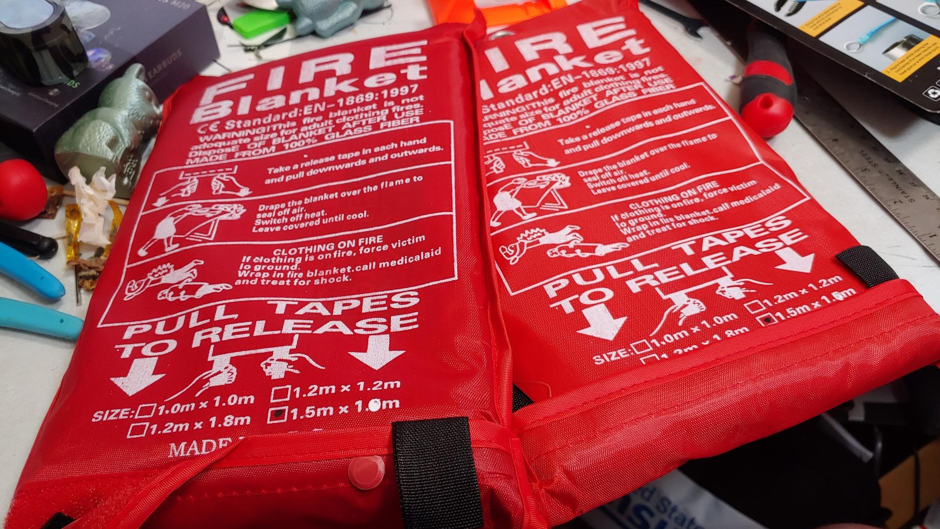 Fire Proof Space Blanket - Versatile Fire Safety