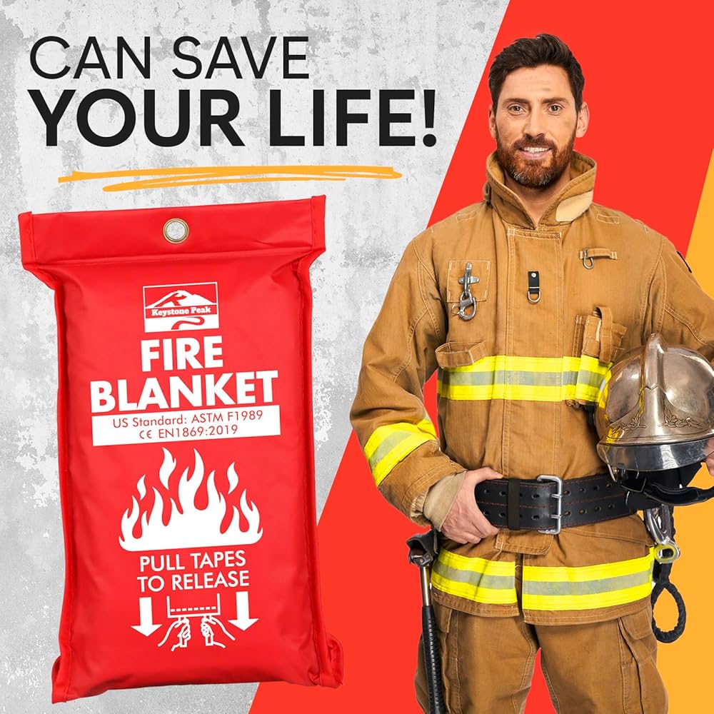 heavy duty fire blanket