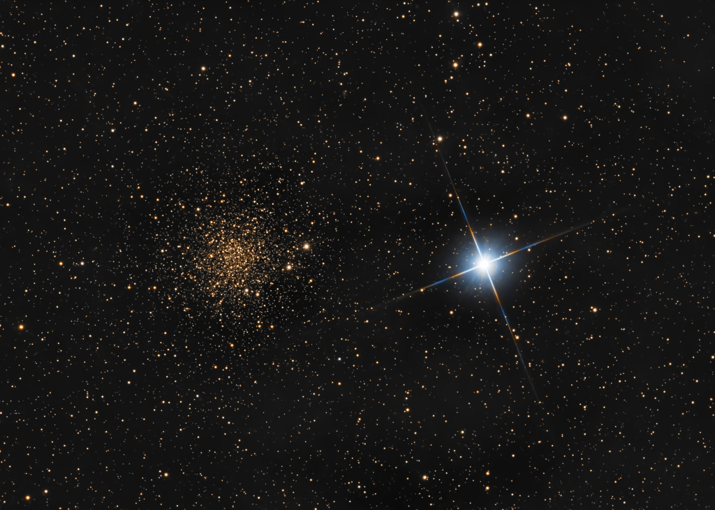 星团NGC 6366与蛇夫47星