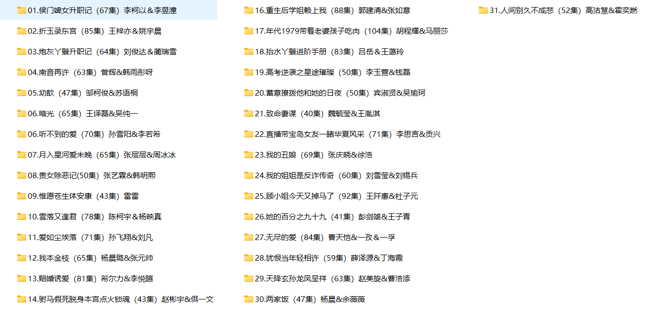 [短剧] 2025年07月02日 精选+付费短剧推荐31部.png